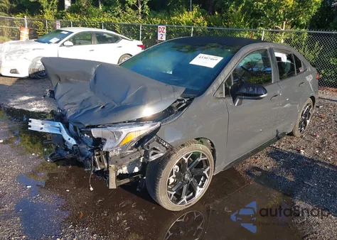 2025 Toyota Corolla Fx z USA, uszkodzony, nr VIN 5YFB4MCE5SP228676